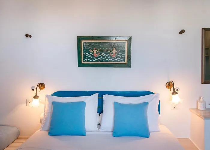 Blue Dolphin Antiparos View Lägenhet Agios Georgios (Antiparos)